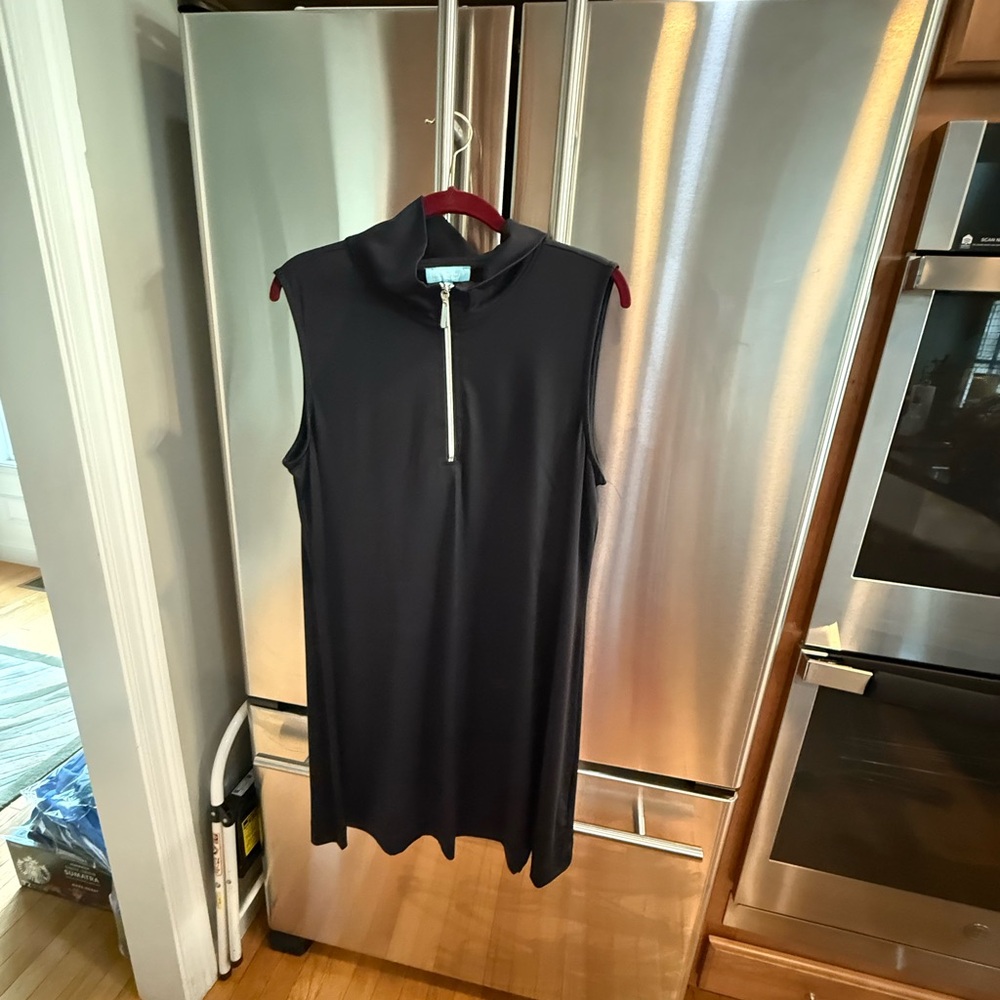 Elegant Black Midi Dress